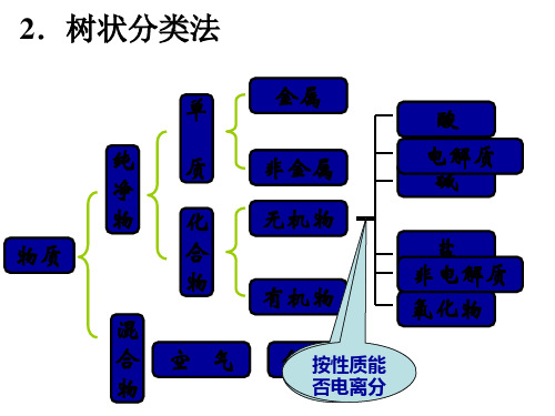 常见物质分类图