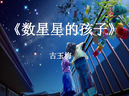 二年级语文下《数星星的孩子》197PPT课件 一等奖名师公开课比赛优质课评比试讲