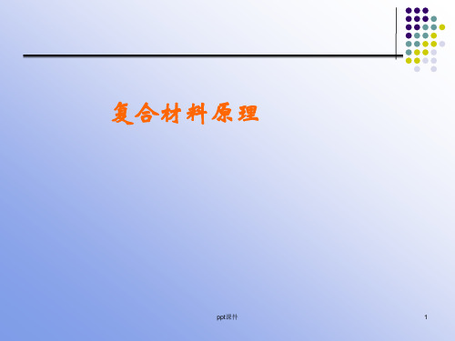 《复合材料原理》陶瓷基复合材料界面控制  ppt课件