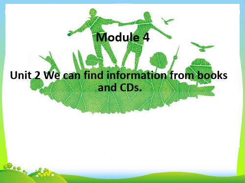 外研版五年级英语下册Module 4 Unit 2 课件