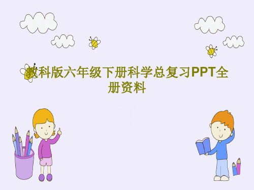 教科版六年级下册科学总复习PPT全册资料共114页