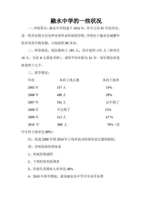 融水中学信息