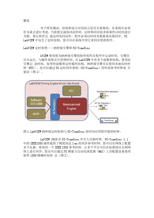 NI LabVIEW中的定时与同步