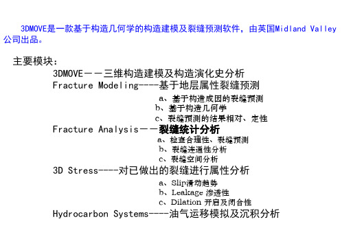 3Dmove简明手册