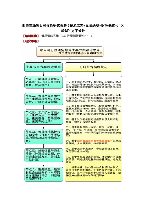 射箭馆场项目可行性研究报告方案设计