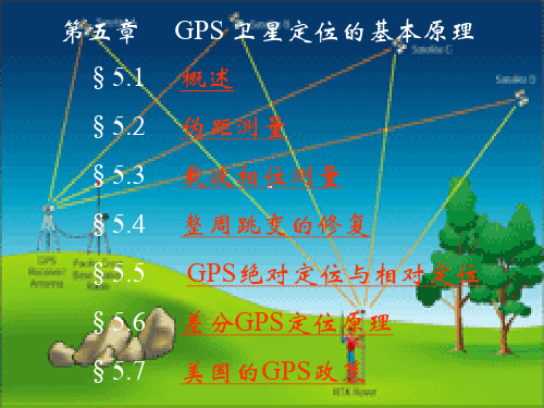 第五章-GPS卫星定位基本原理