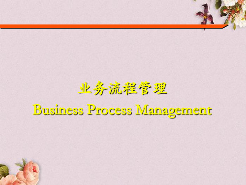 业务流程管理优化方法(ppt 226页)