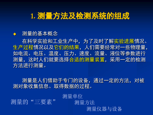 实验测试技术复习PPT