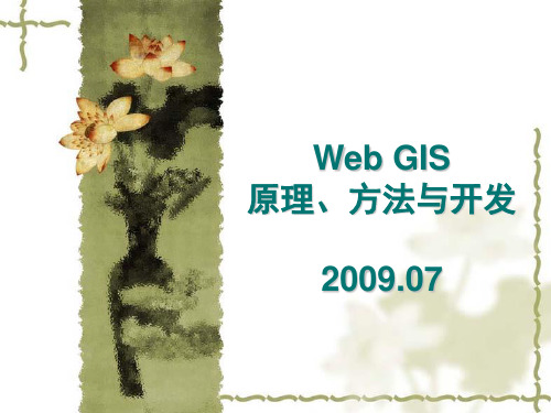 Web GIS原理、方法与开发