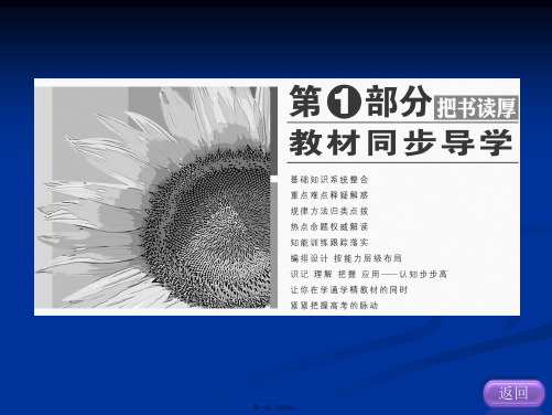 高二政治必修4教师用书课件第一单元第一课第一框生活处处有哲学