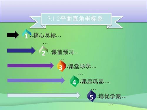 七年级数学下册第七章平面直角坐标系7.1.2平面直角坐标系课件(新版)新人教版