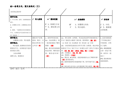 (部编)人教版小学语文二年级上册《 24 风娃娃》 公开课教学设计_0