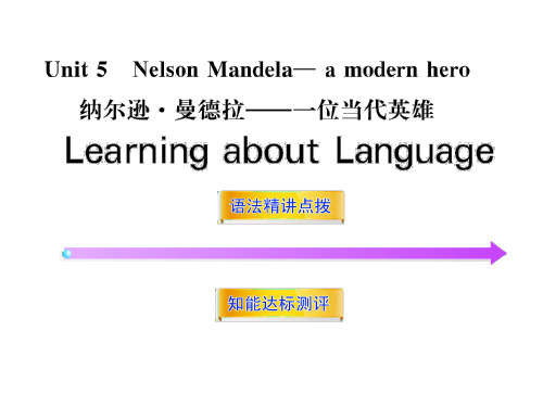 Nelson mandela-a modern hero   Learning about Lang