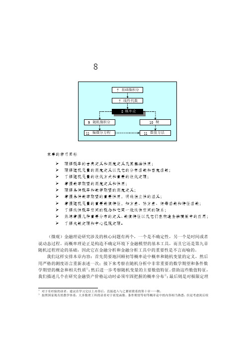 微观金融学跟其数学基础08资料精