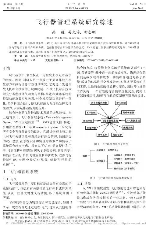 飞行器管理系统研究综述