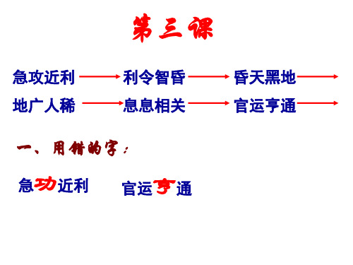 成语接龙挑错字2