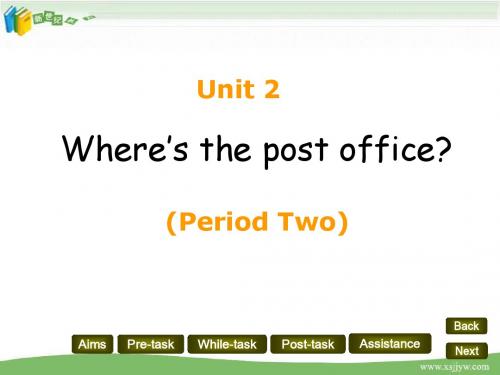 Unit 2 Where’s the post office精品课件-2.ppt