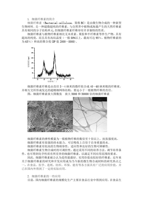 细菌纤维素的介绍