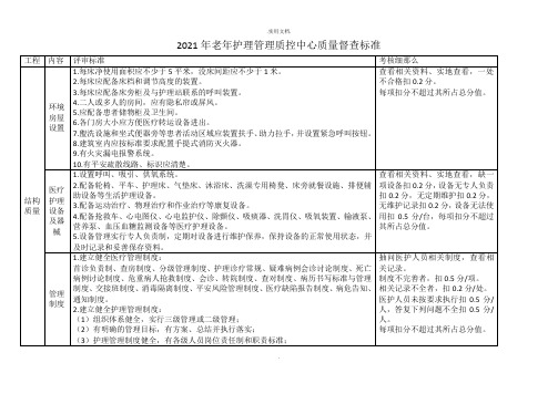 老年质控检查