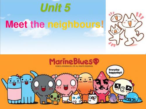 2019教育一年级上册英语课件-Unit 5  Meet the neighbours! 8_新概念英语青少版精品英语