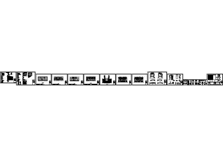 某小区四层带夹层商住楼建筑设计施工图