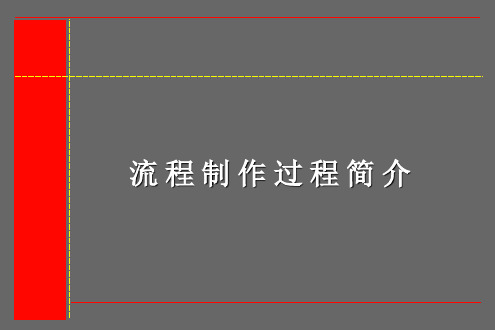 流程制作过程简介