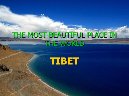 tibet英语旅游ppt之西藏