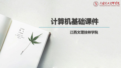 计算机基础入门(ppt)教程