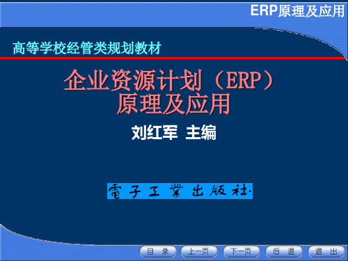 第4章 ERP系统的构成