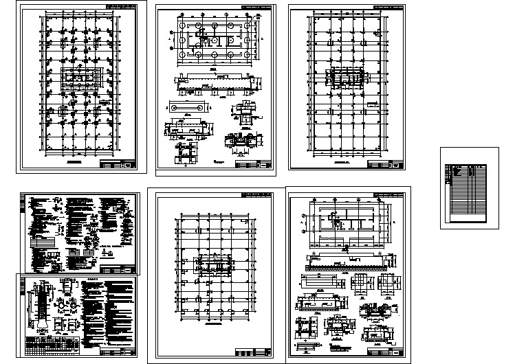 美达建筑地基基坑设计施工CAD全套原理图纸