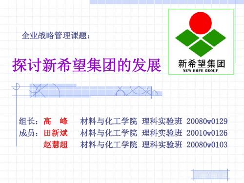 希望集团PPT