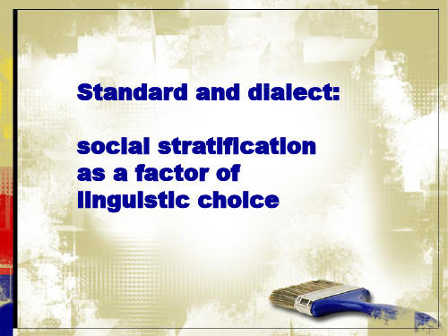 Chapter 2_Standard and dialect