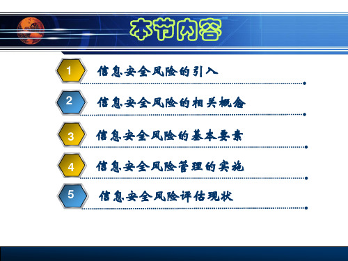 信息安全风险管理资料