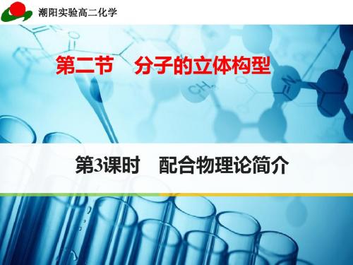 第二章 第二节 分子的立体结构 (第3课时)