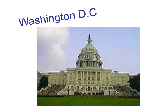 Washington,DC介绍ppt课件