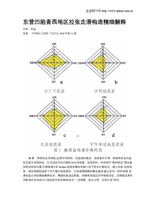 东营凹陷青西地区拉张走滑构造精细解释