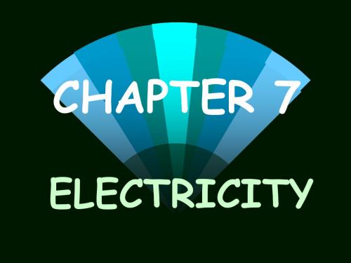 chapter7-electricity-2017