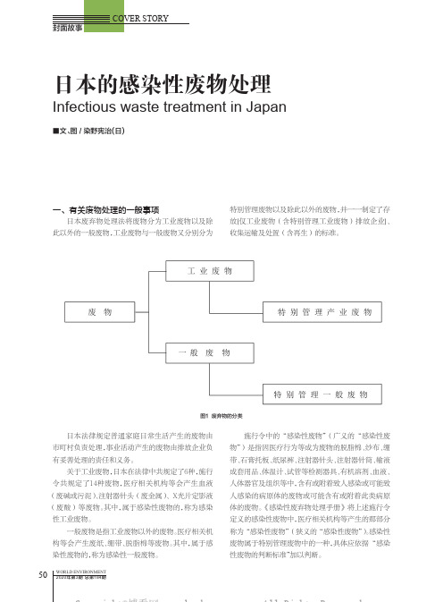 日本的感染性废物处理