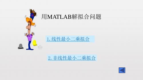 用MATLAB解拟合问题