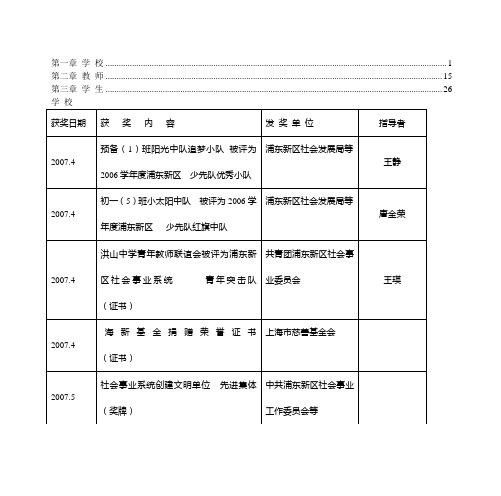 第一章 学 校