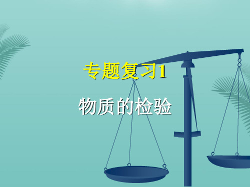【全版】酸碱盐复习课(专题复习物质的检验)推荐PPT