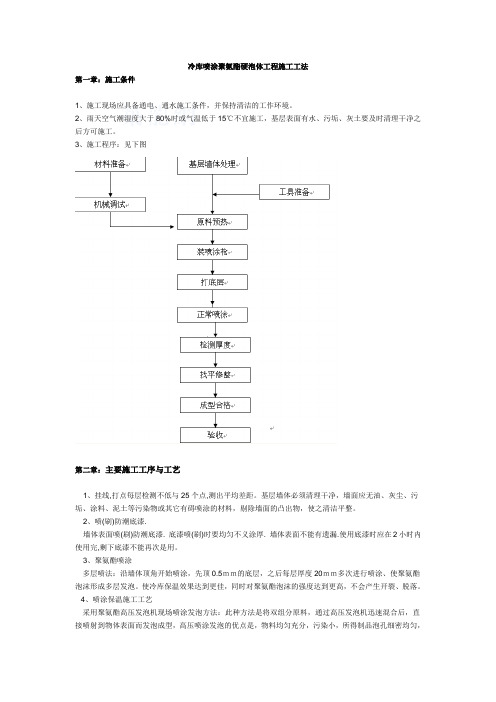 冷库喷涂聚氨酯硬泡体工程施工工法_secret