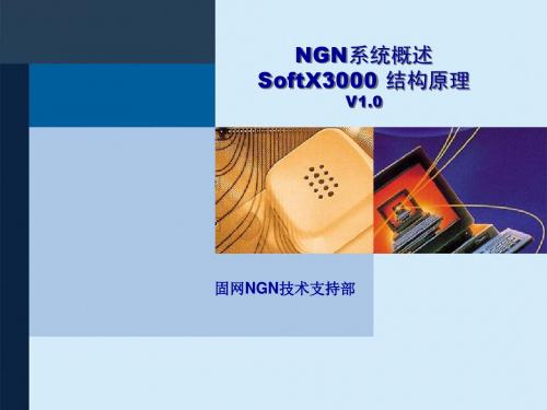 SoftX3000V3系统概述V1.0