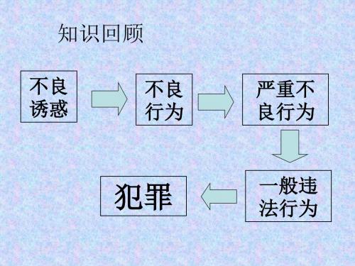 部编人教版初中八年级上册道德与法治《第五课做守法的公民：预防犯罪》公开课课件_1