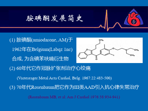 胺碘酮指南--实践new【PPT课件】