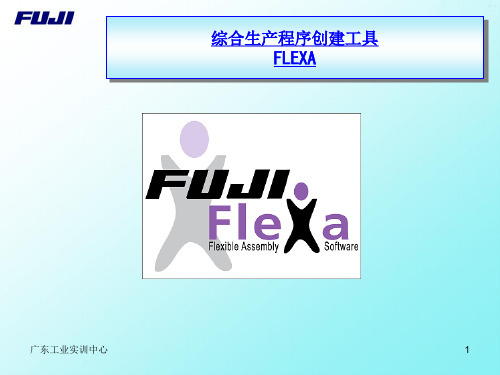 FUJI FLEXA 培训资料祥解