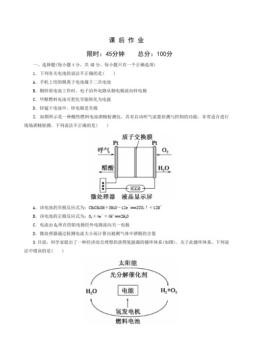 2-2-2 发展中的化学电源