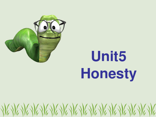 语文版中职英语(基础模块 下册)Unit 5《Honesty》ppt课件3