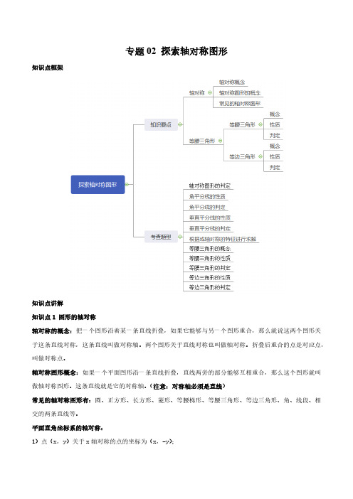 专题02 探索轴对称图形(解析版)