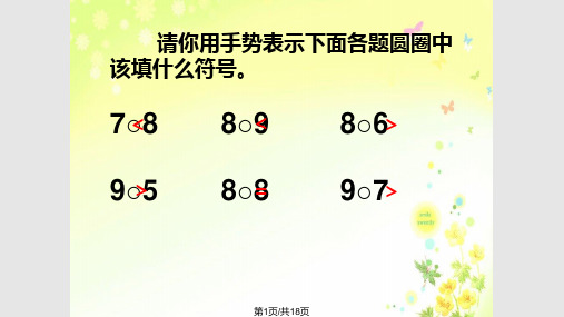 8和9的分与合PPT课件